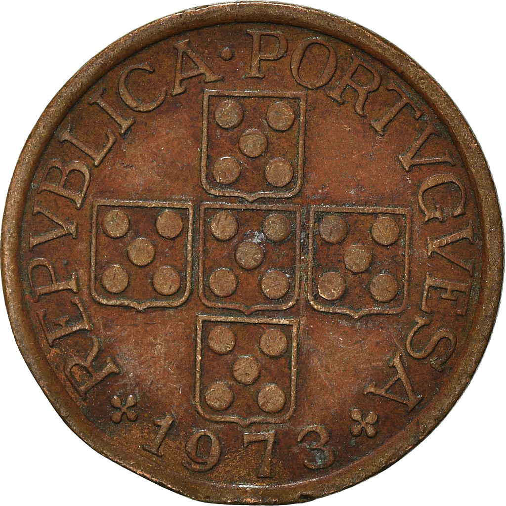 Moneda, Portugal, 50 Centavos, 1973