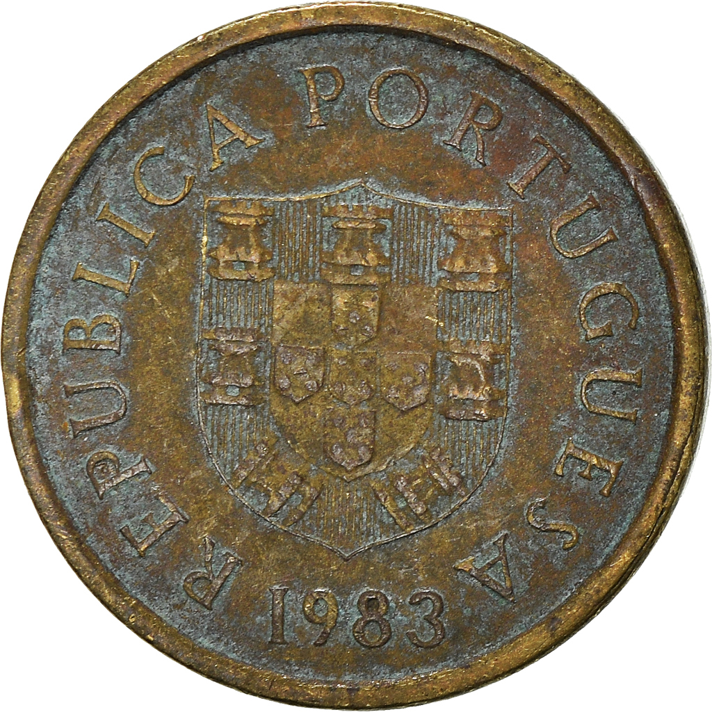 Moneda, Portugal, Escudo, 1983