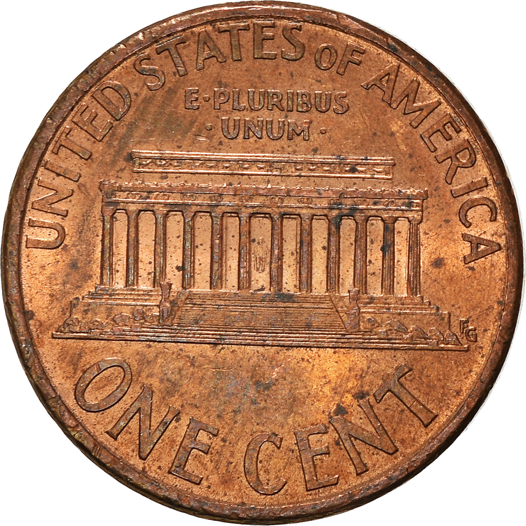 Moneda, Estados Unidos, Cent, 2000