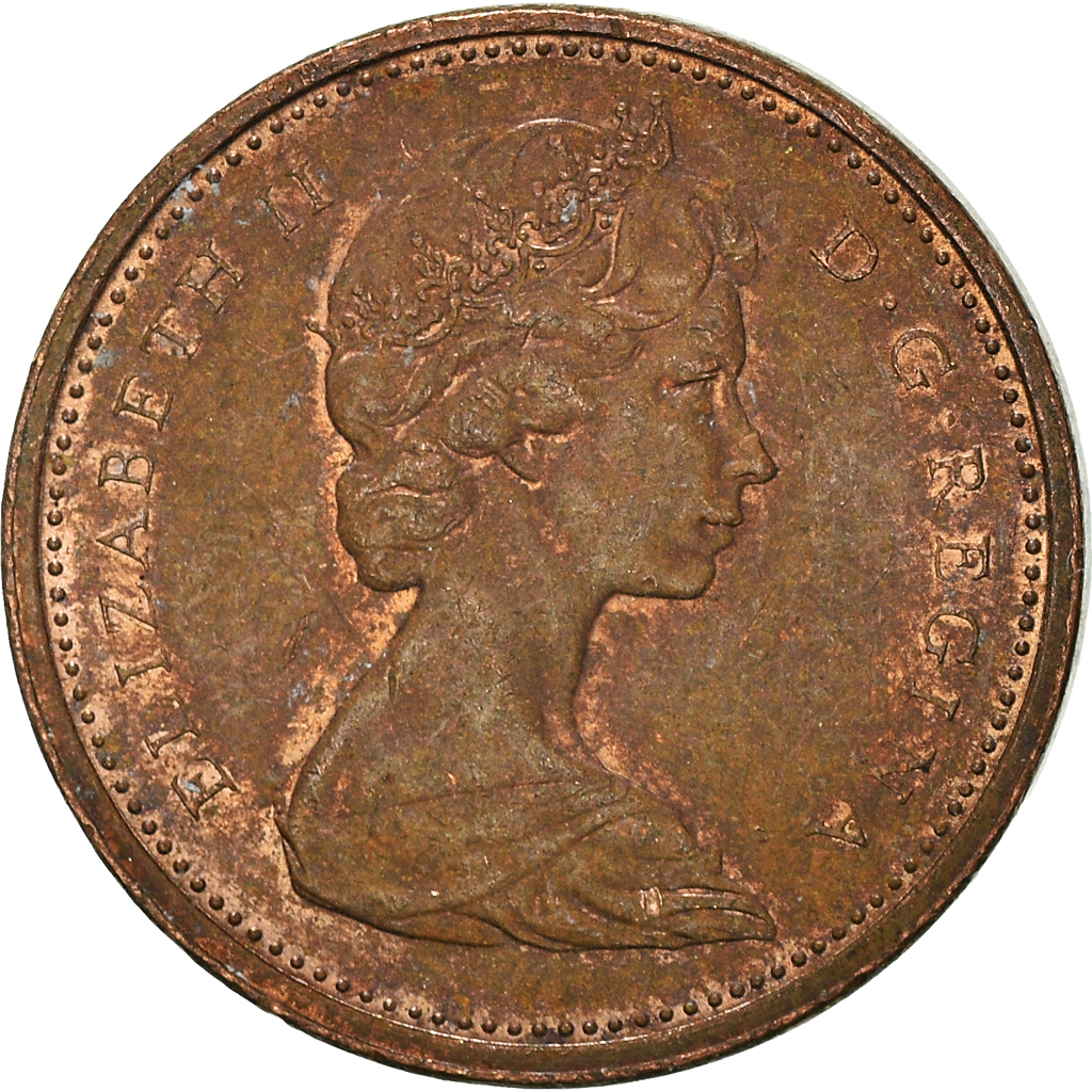 Moneda, Canadá, Cent, 1974