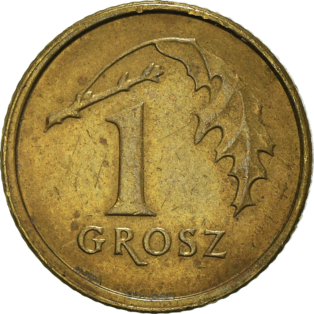 Moneda, Polonia, Grosz, 2007