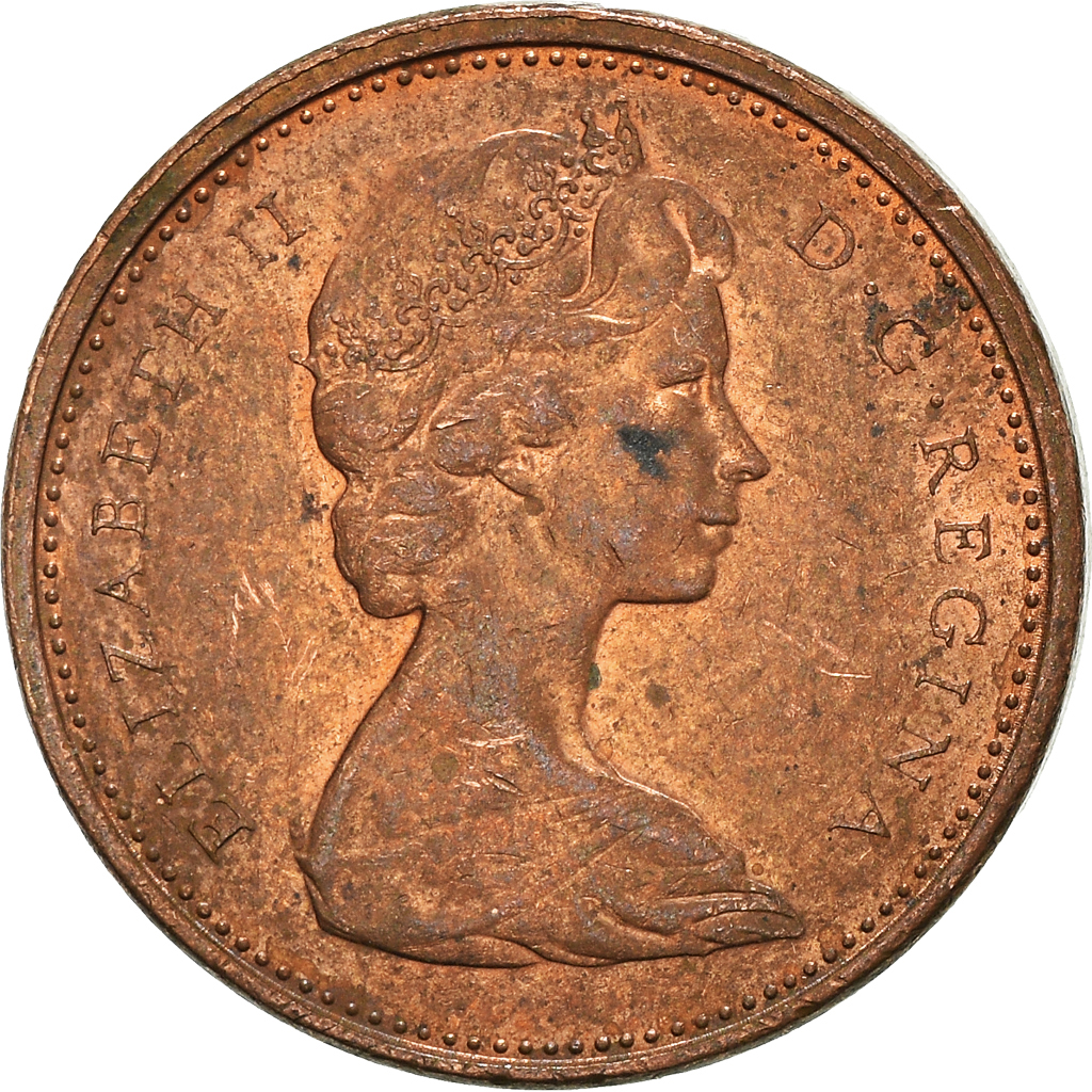 Moneda, Canadá, Cent, 1974