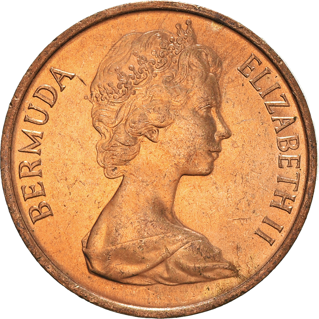 Moneda, Bermudas, Cent, 1971
