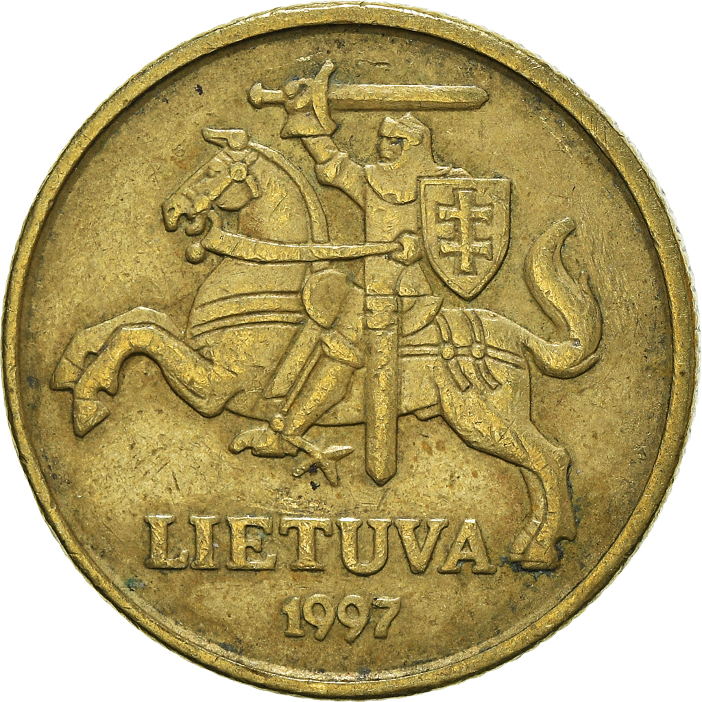 Moneda, Lituania, 20 Centu, 1997