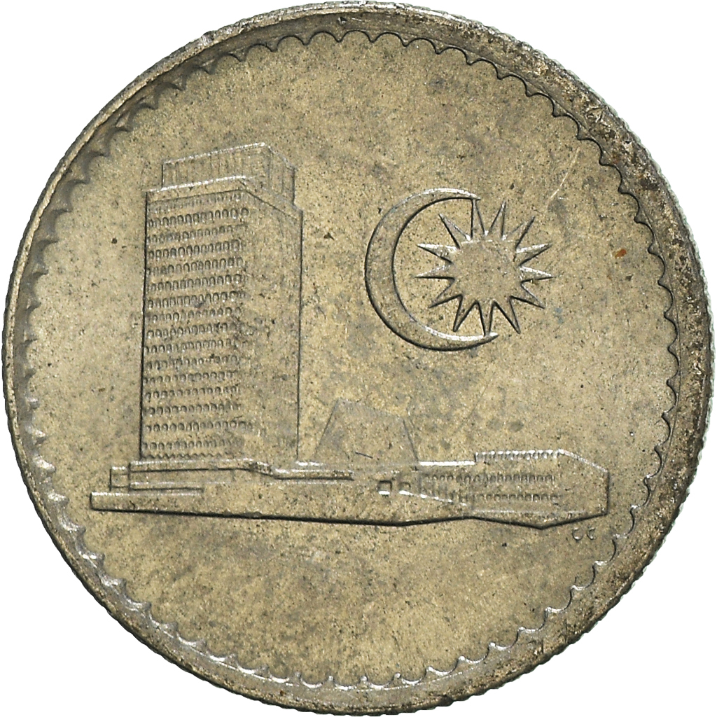 Moneda, Malasia, 5 Sen, 1973