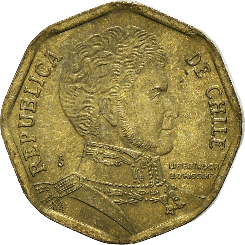 Moneda, Chile, 5 Pesos, 2011