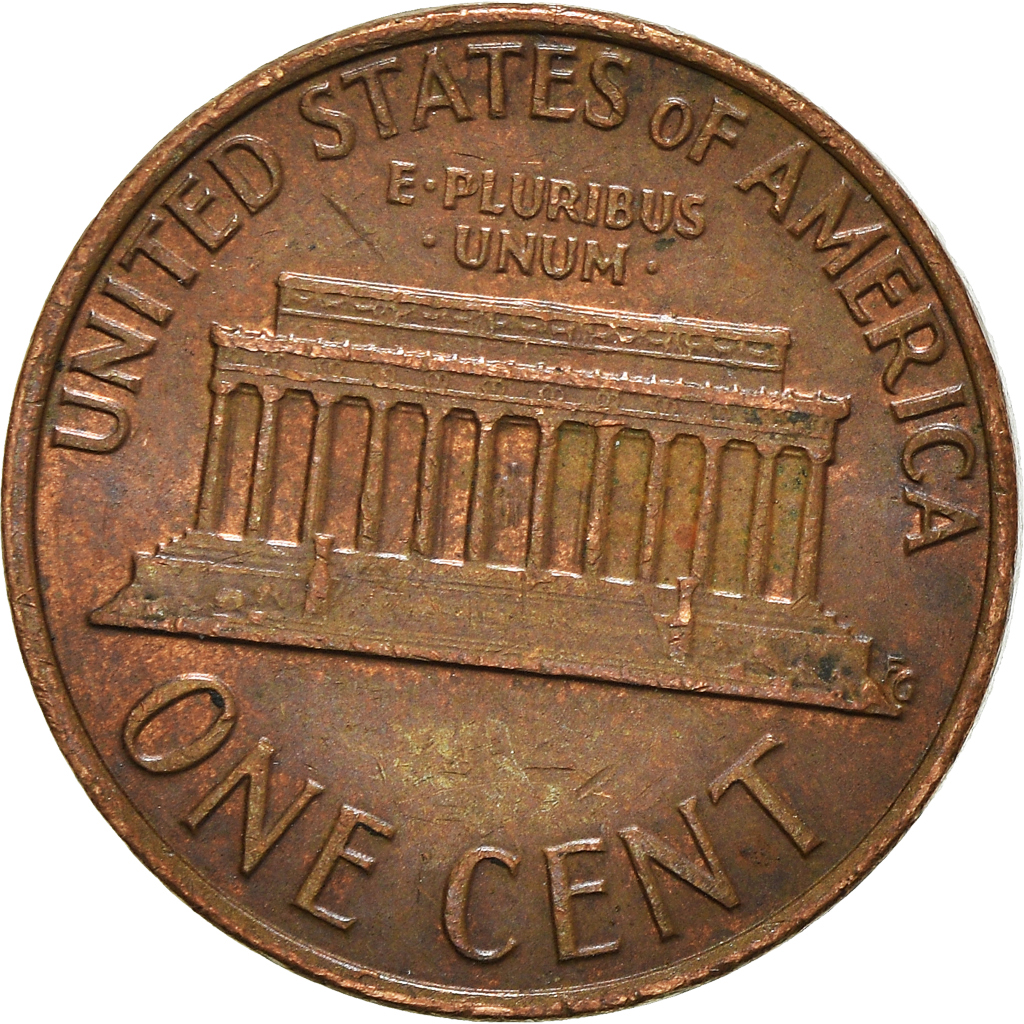 Moneda, Estados Unidos, Cent, 1974