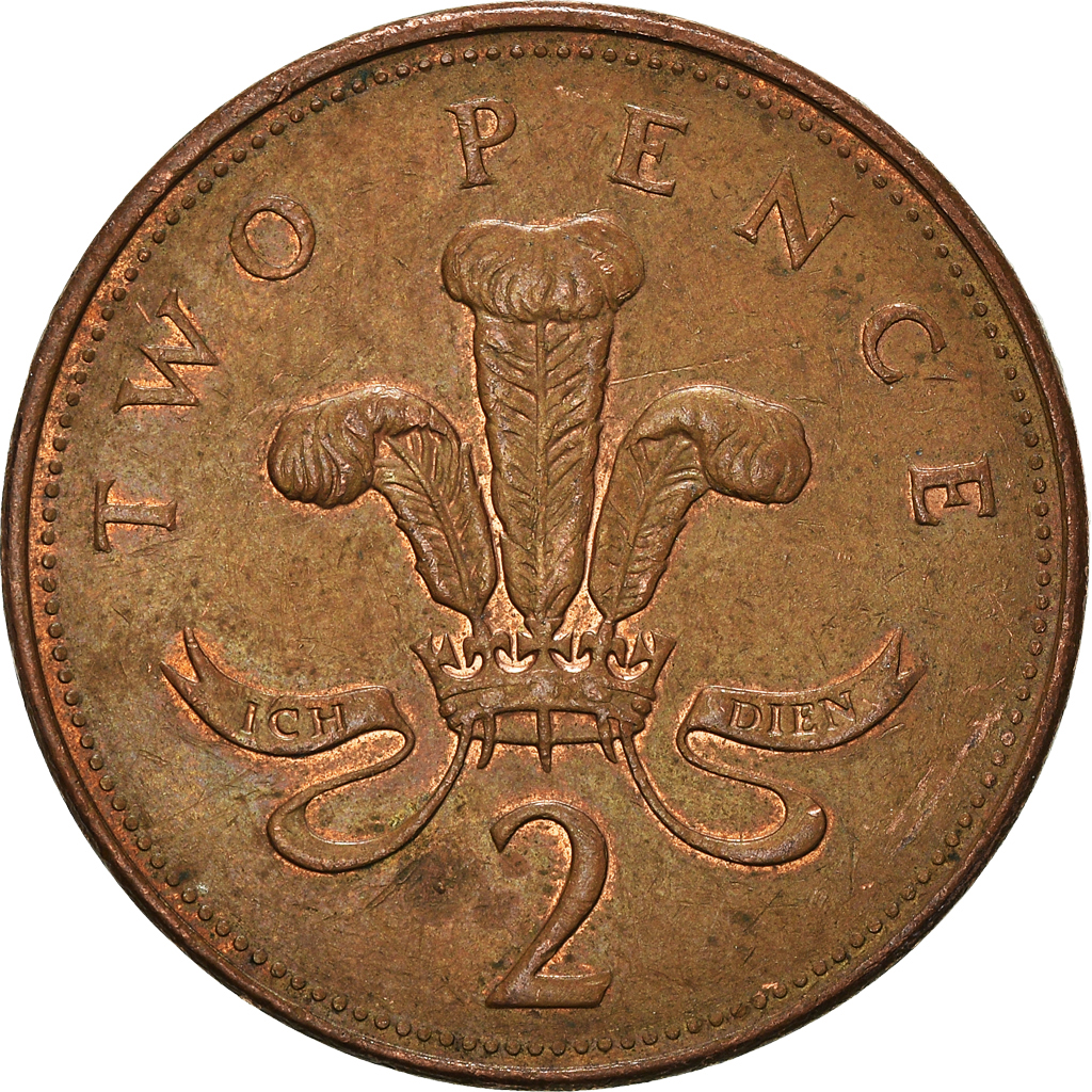 Moneda, Gran Bretaña, 2 Pence, 2007