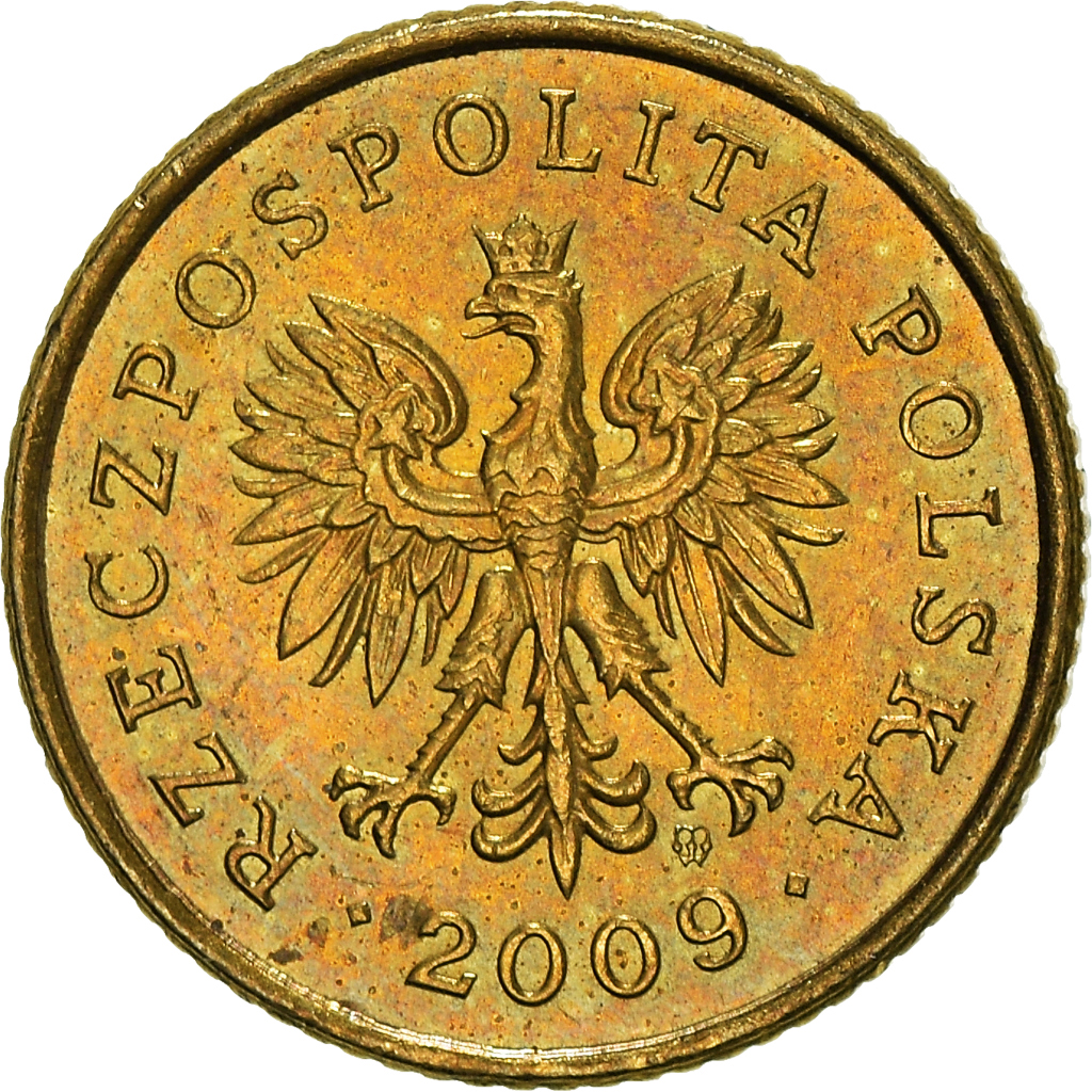 Moneda, Polonia, Grosz, 2009