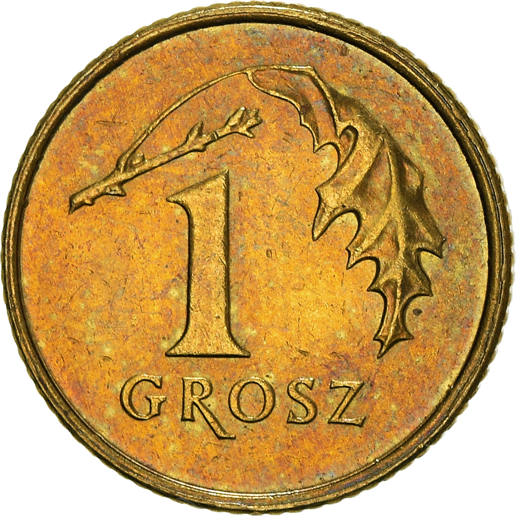 Moneda, Polonia, Grosz, 2009