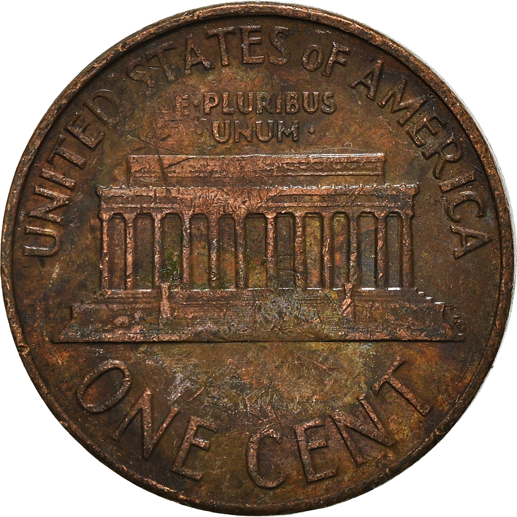 Moneda, Estados Unidos, Cent, 1964