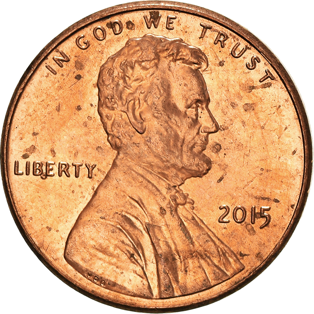 Moneda, Estados Unidos, Cent, 2015