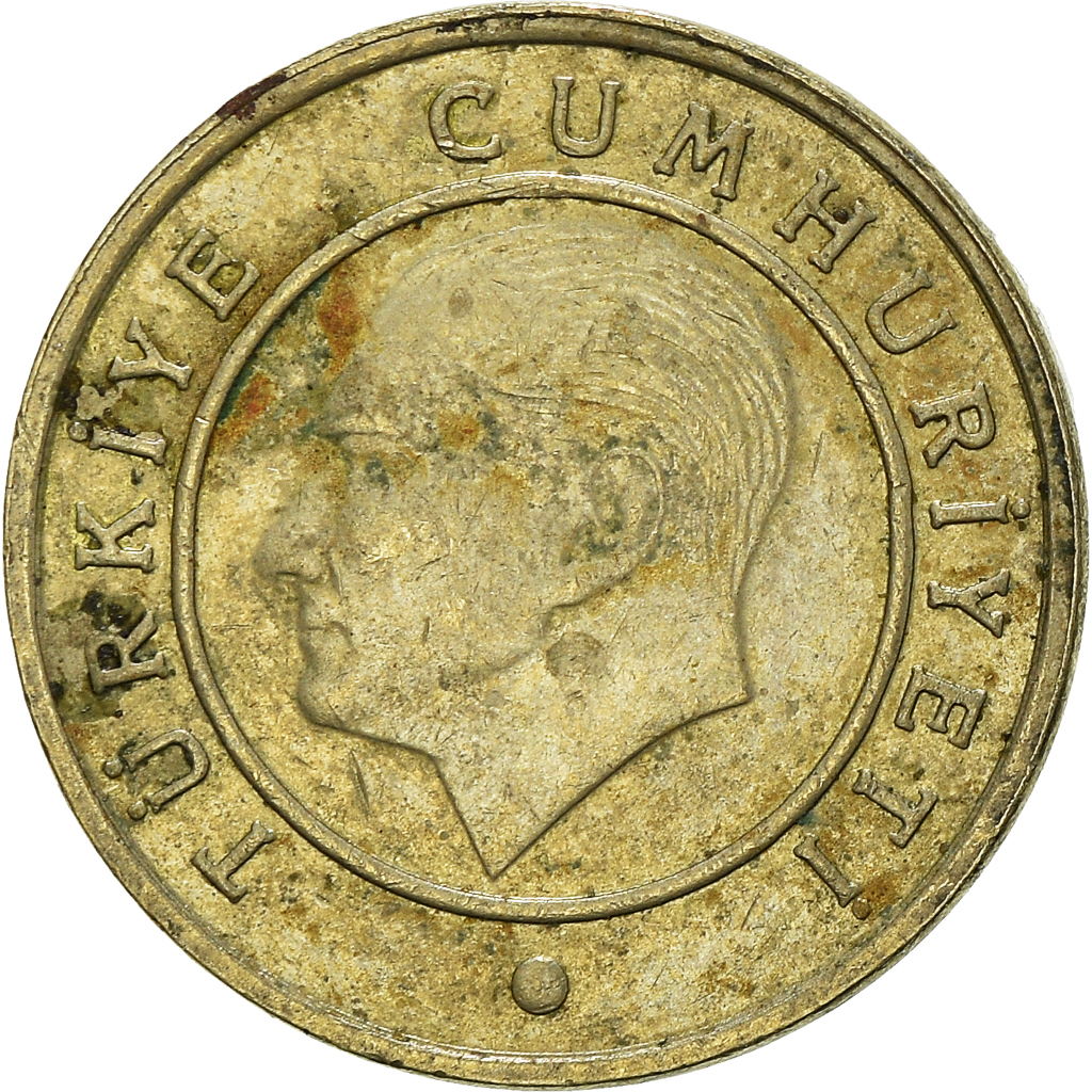 Moneda, Turquía, 5 Kurus, 2009