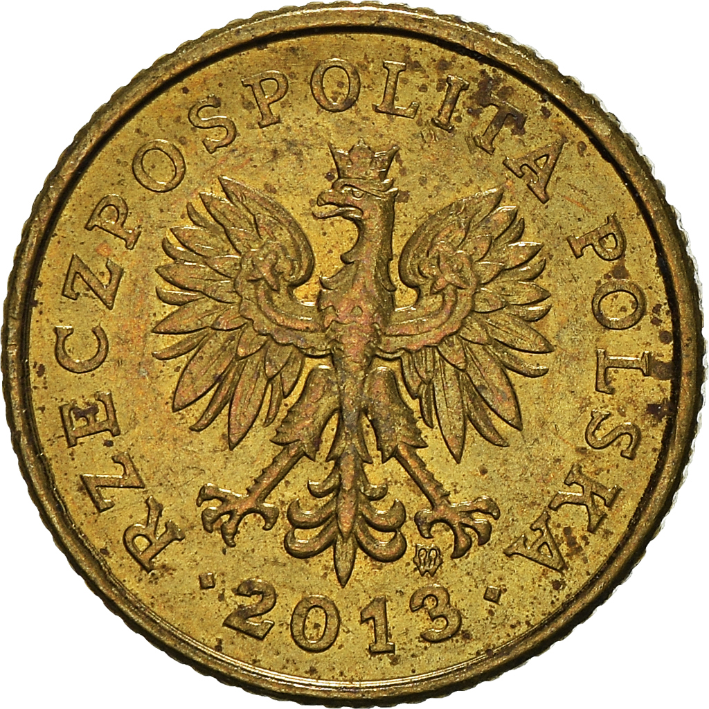 Moneda, Polonia, Grosz, 2013
