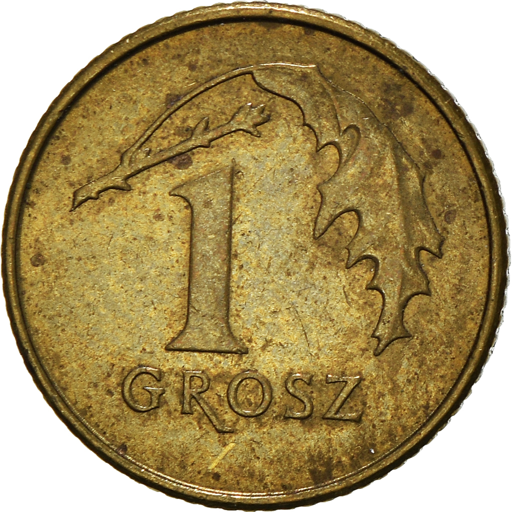 Moneda, Polonia, Grosz, 2011
