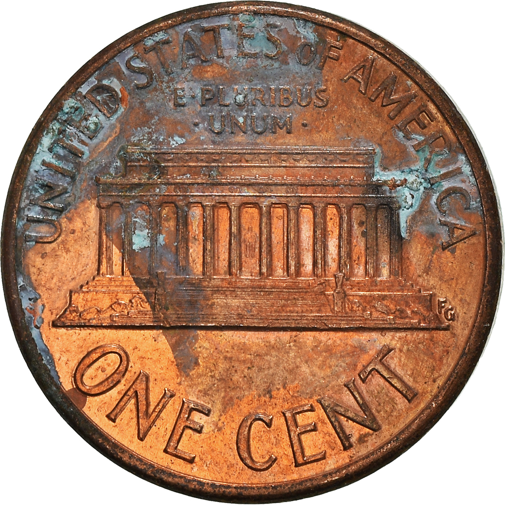 Moneda, Estados Unidos, Cent, 1992