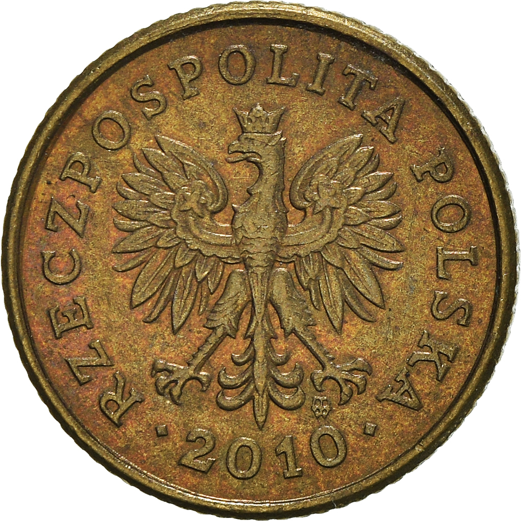 Moneda, Polonia, Grosz, 2010