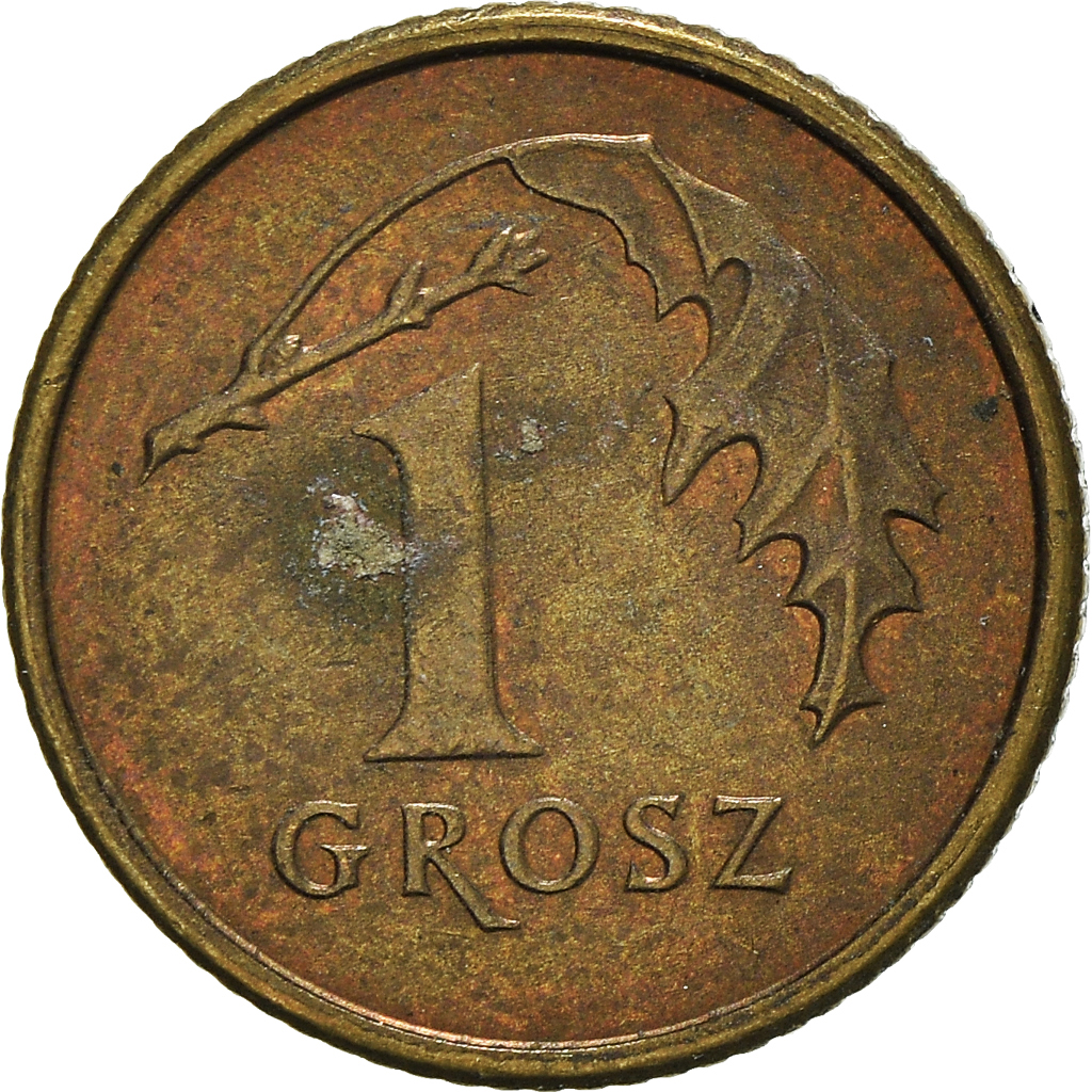 Moneda, Polonia, Grosz, 2010