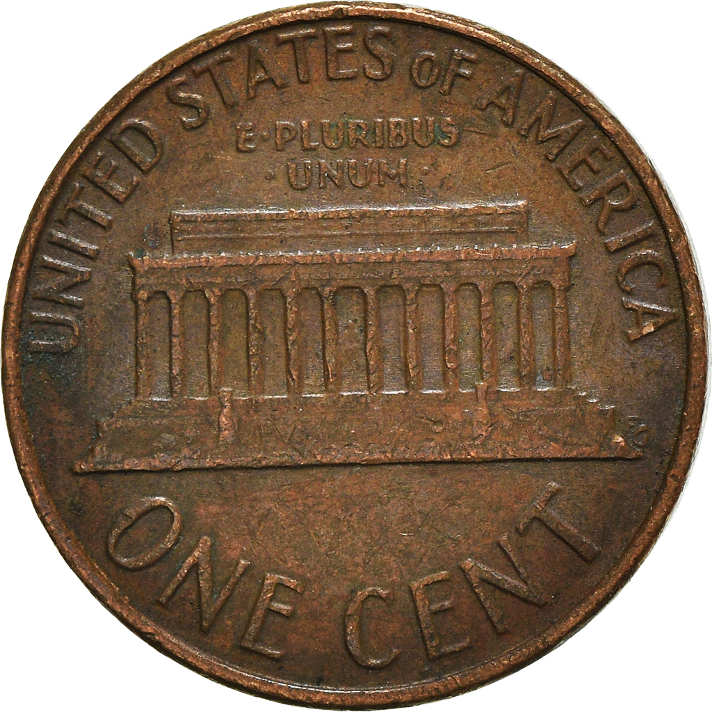 Moneda, Estados Unidos, Cent, 1975