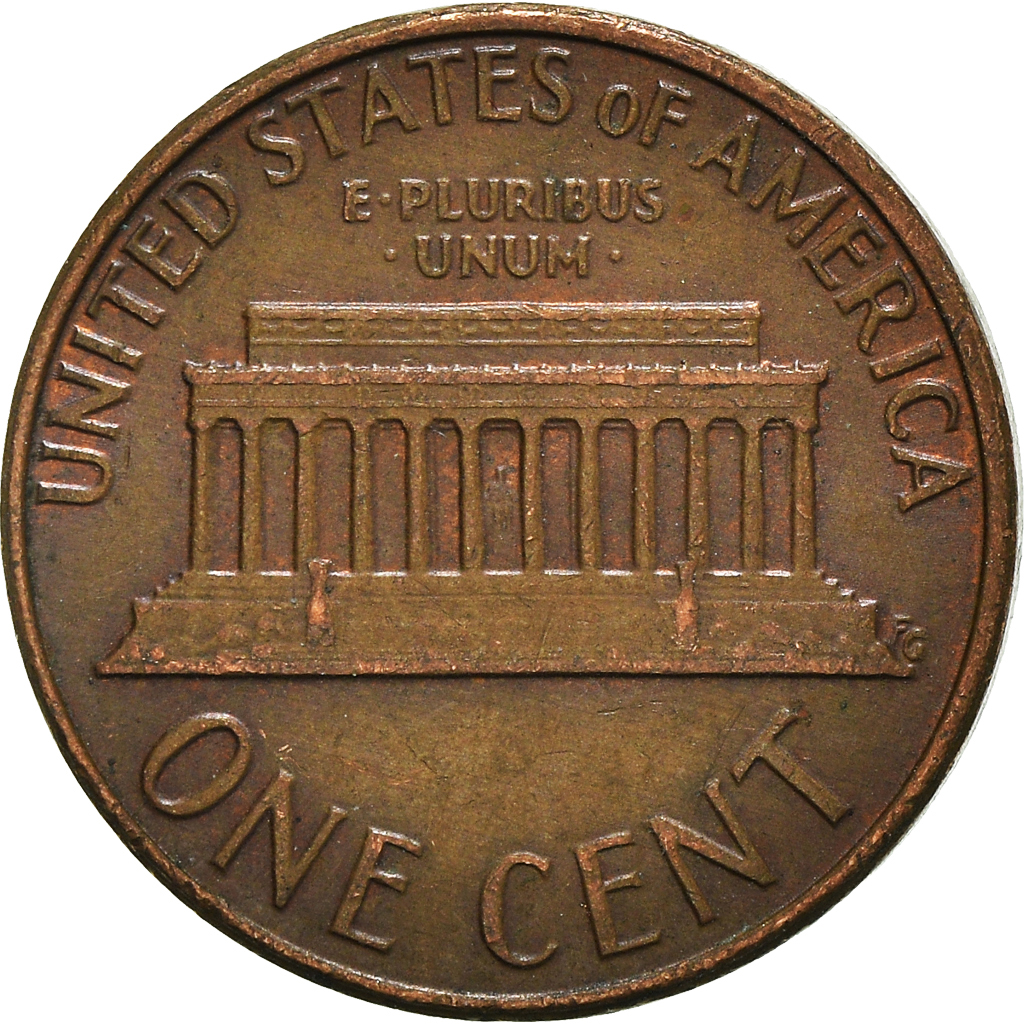 Moneda, Estados Unidos, Cent, 1975
