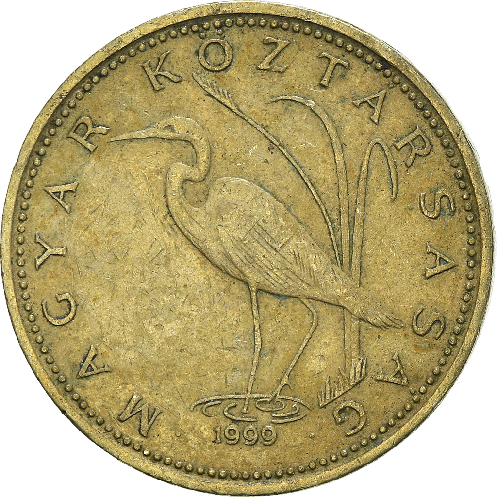 Moneda, Hungría, 5 Forint, 1999