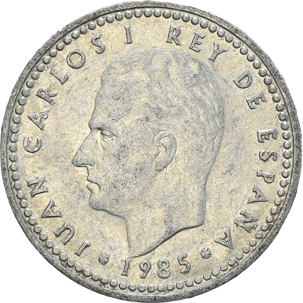 Moneda, España, Peseta, 1985