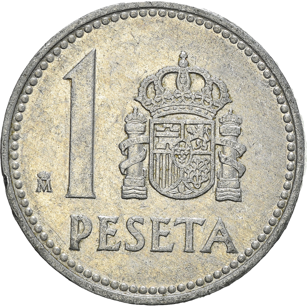 Moneda, España, Peseta, 1985