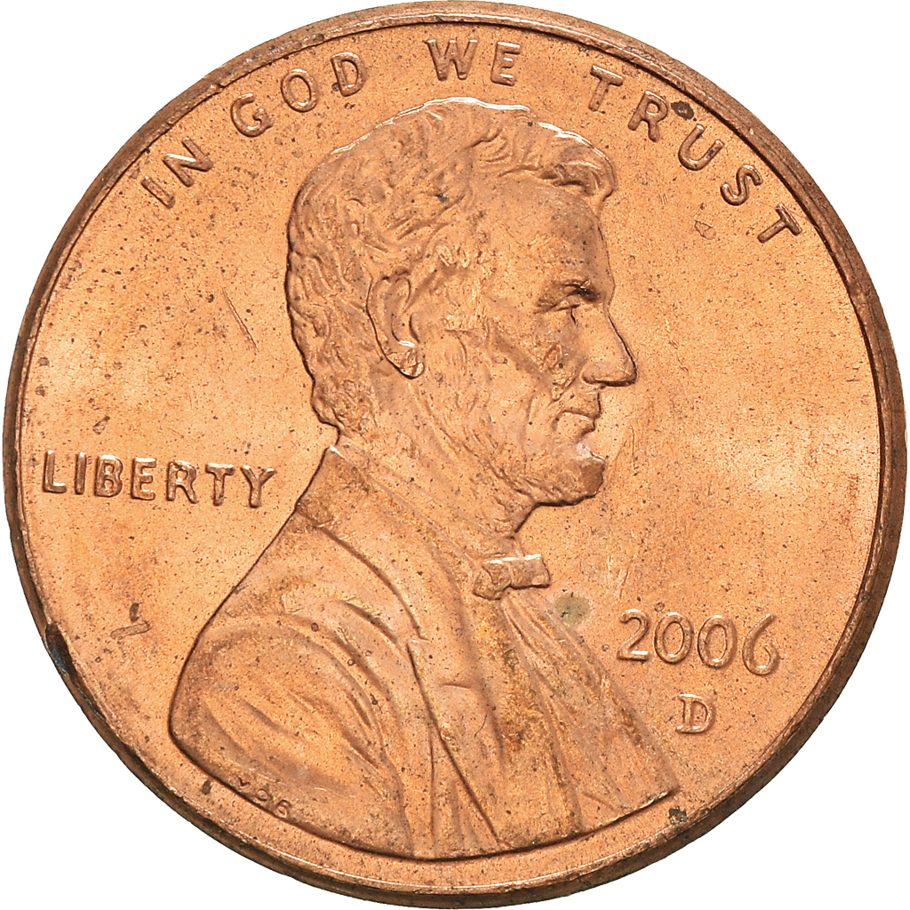 Moneda, Estados Unidos, Cent, 2006