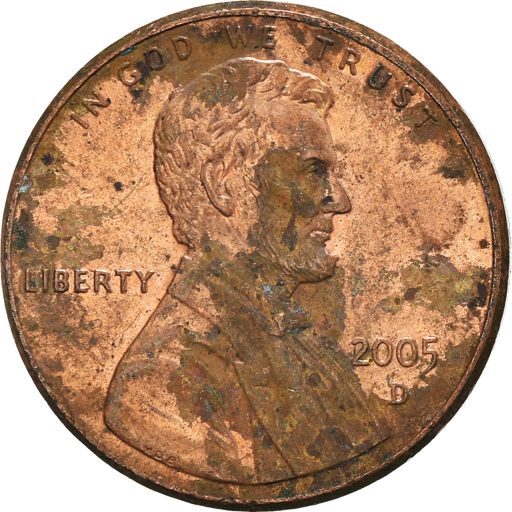 Moneda, Estados Unidos, Cent, 2005
