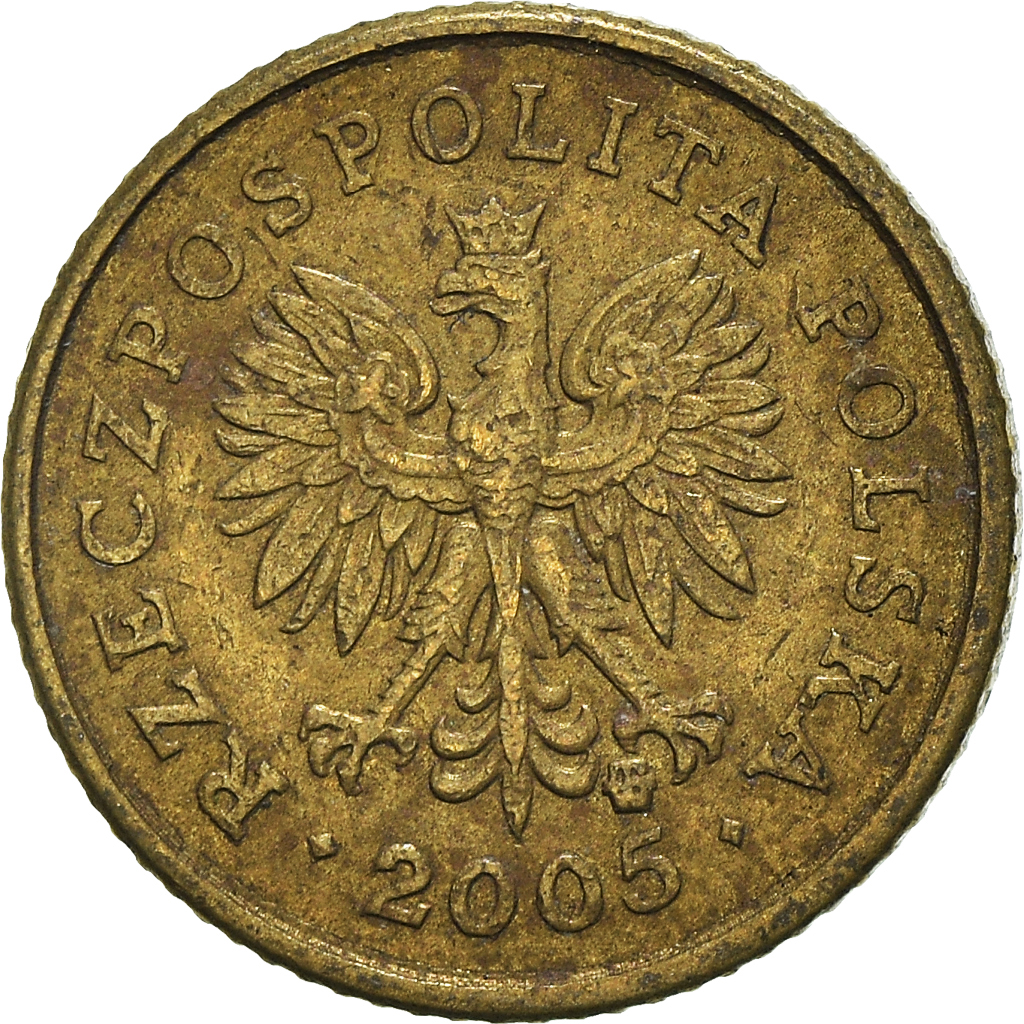 Moneda, Polonia, Grosz, 2005