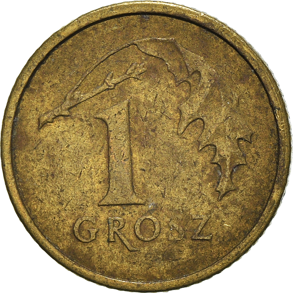 Moneda, Polonia, Grosz, 2005