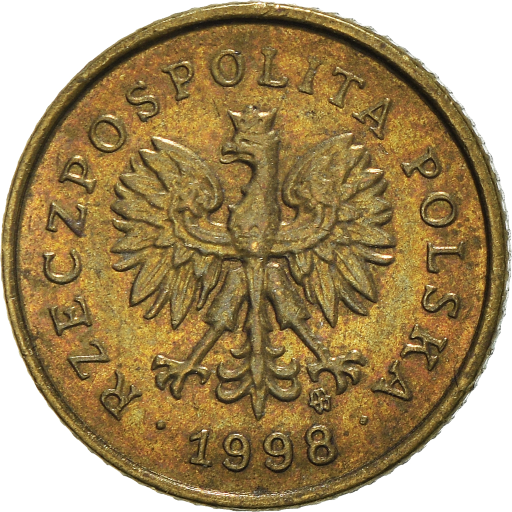 Moneda, Polonia, Grosz, 1998