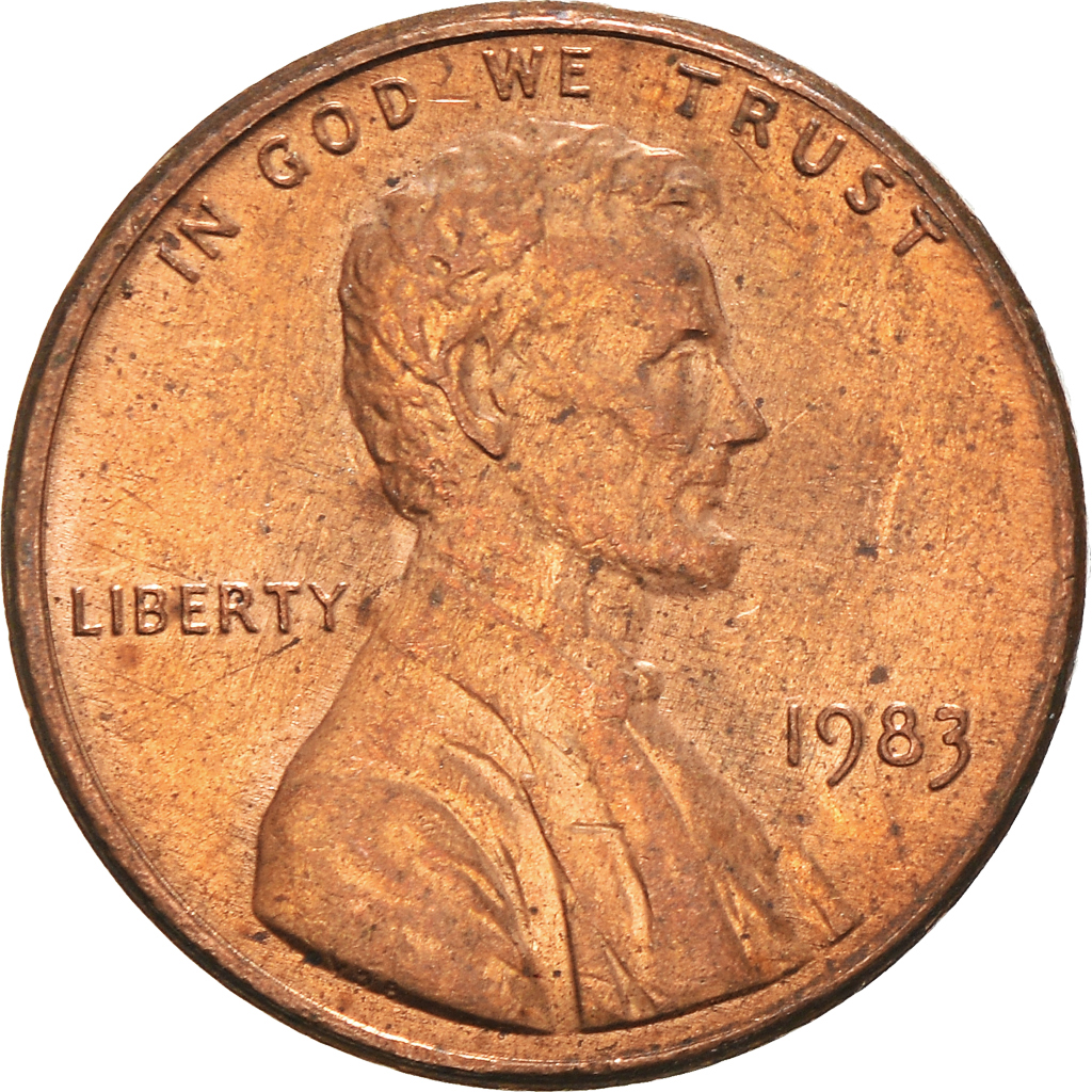 Moneda, Estados Unidos, Cent, 1983