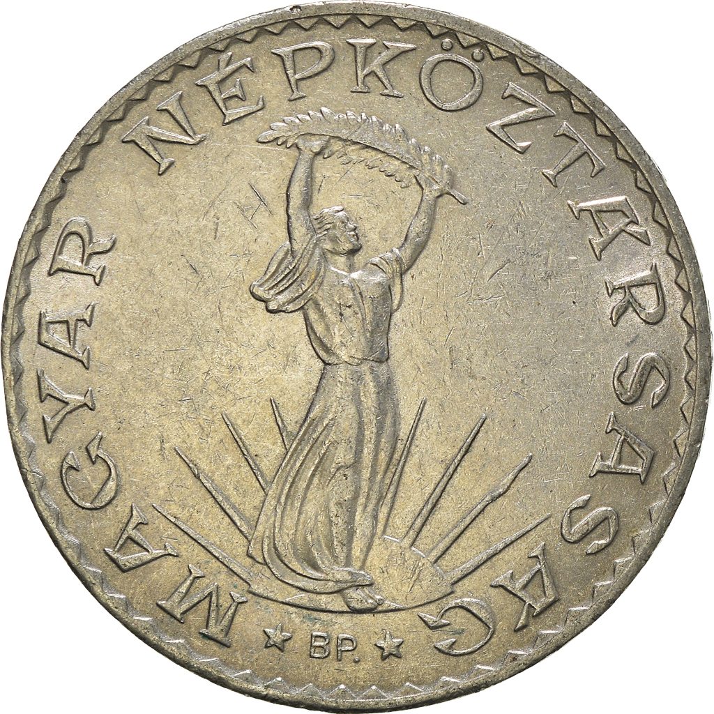 Moneda, Hungría, 10 Forint, 1972