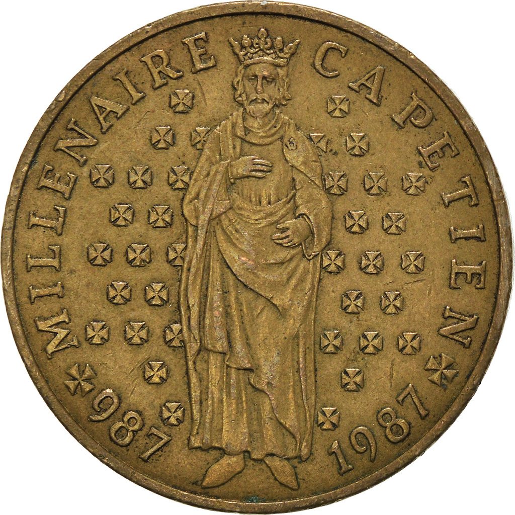 Moneda, Francia, 10 Francs, 1987