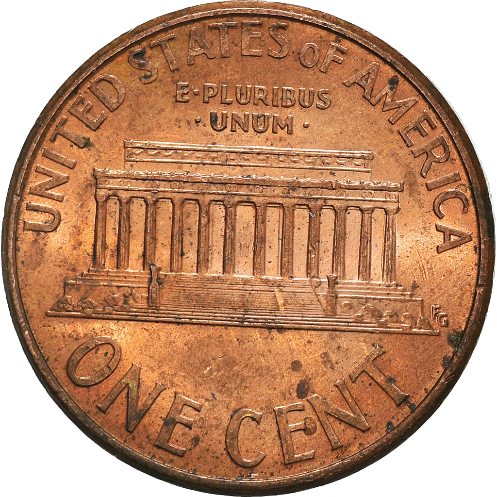 Moneda, Estados Unidos, Cent, 2001