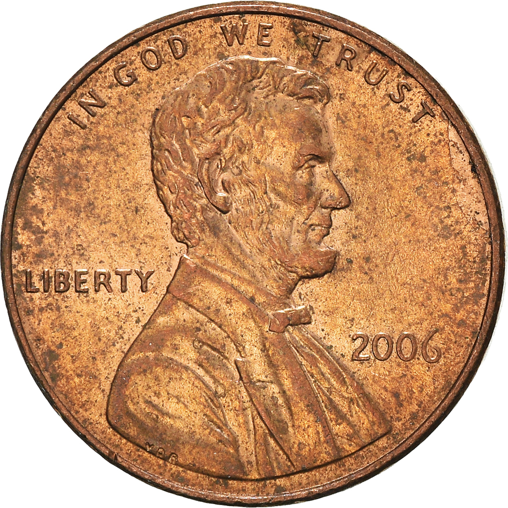 Moneda, Estados Unidos, Cent, 2006