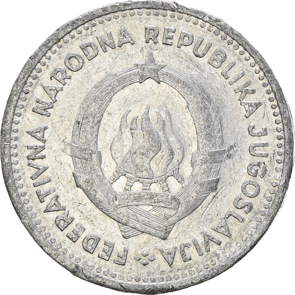Moneda, Yugoslavia, 2 Dinara, 1953