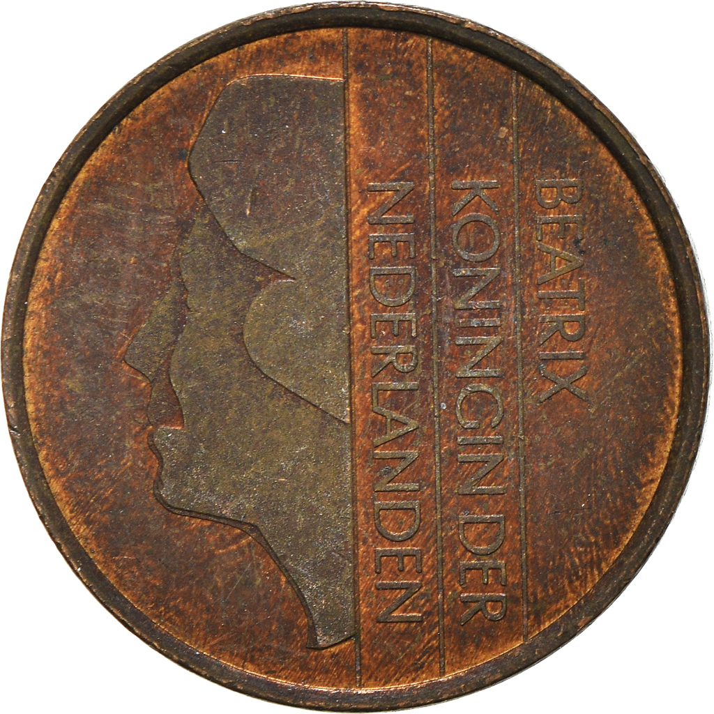 Moneda, Países Bajos, 5 Cents, 1987