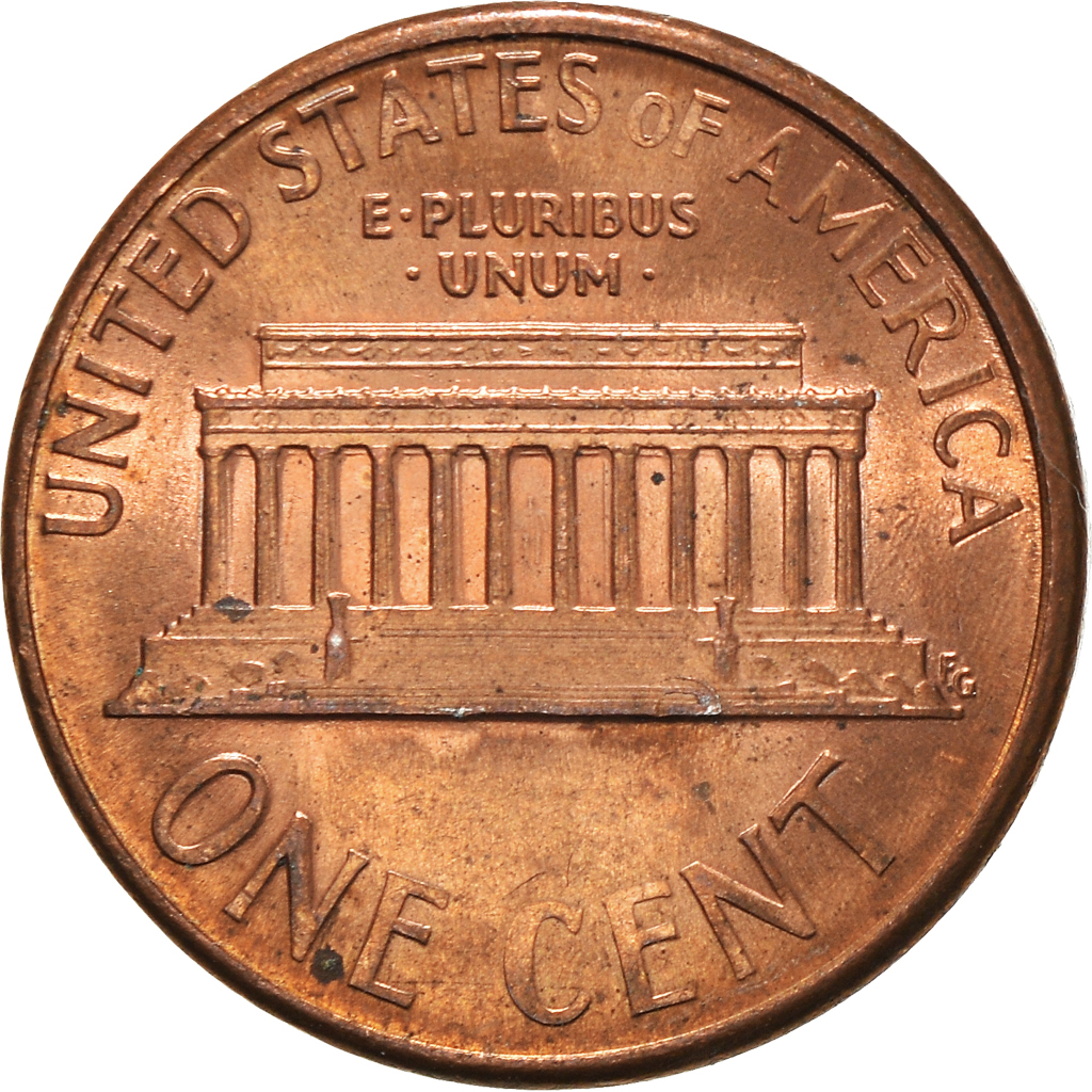 Moneda, Estados Unidos, Cent, 1992