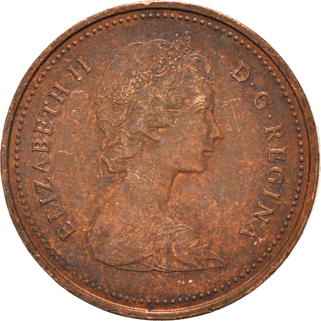 Moneda, Canadá, Cent, 1981