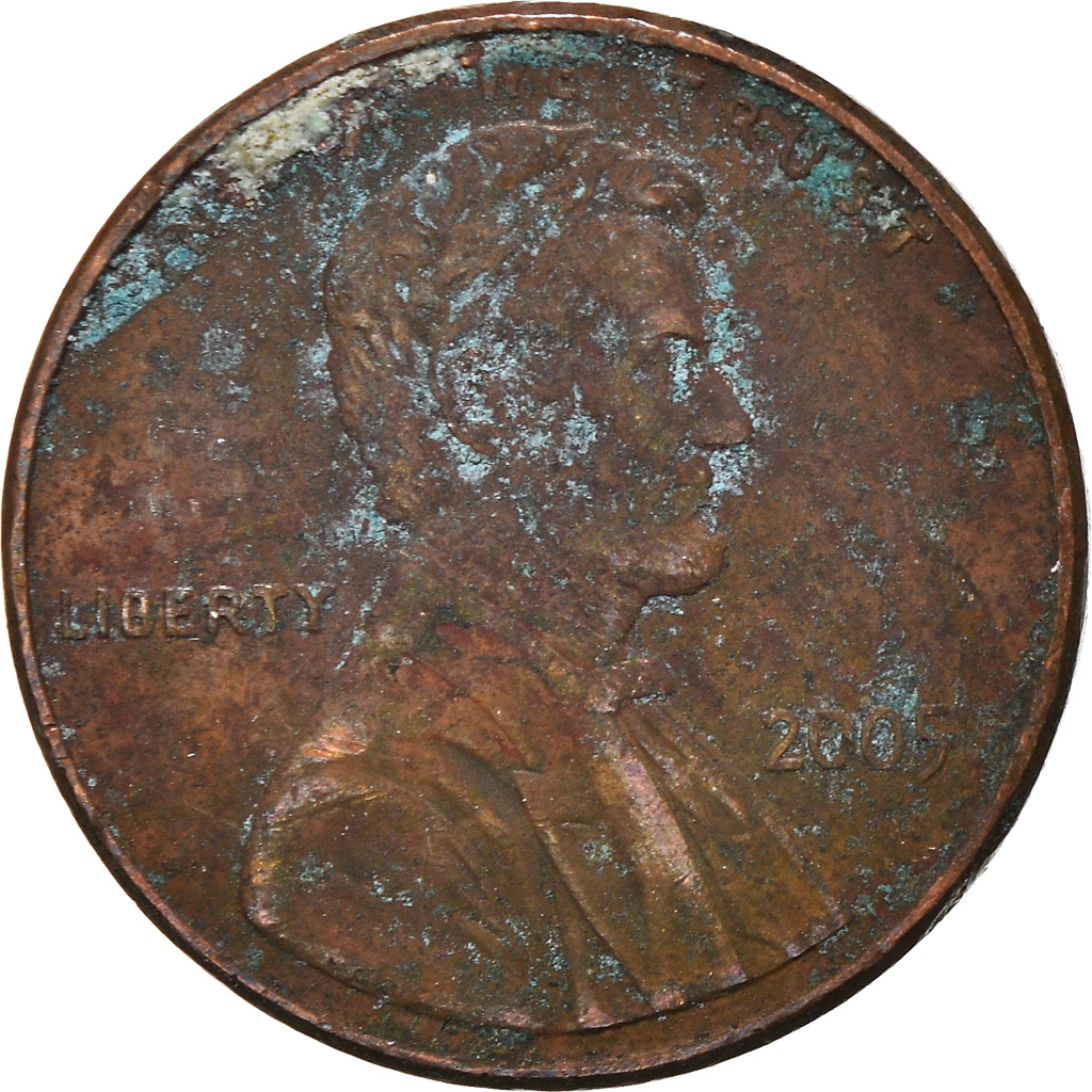 Moneda, Estados Unidos, Cent, 2005