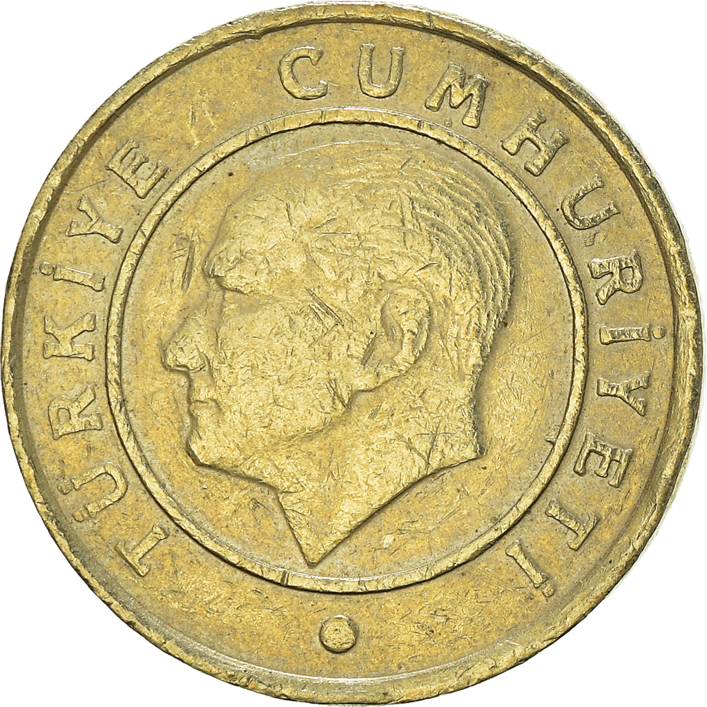 Moneda, Turquía, 10 Kurus, 2009
