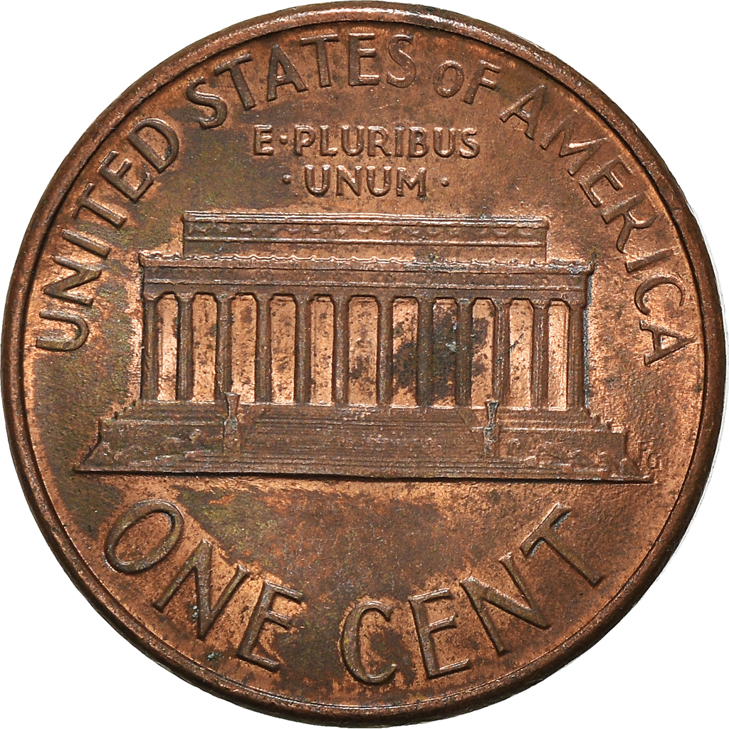 Moneda, Estados Unidos, Cent, 1987