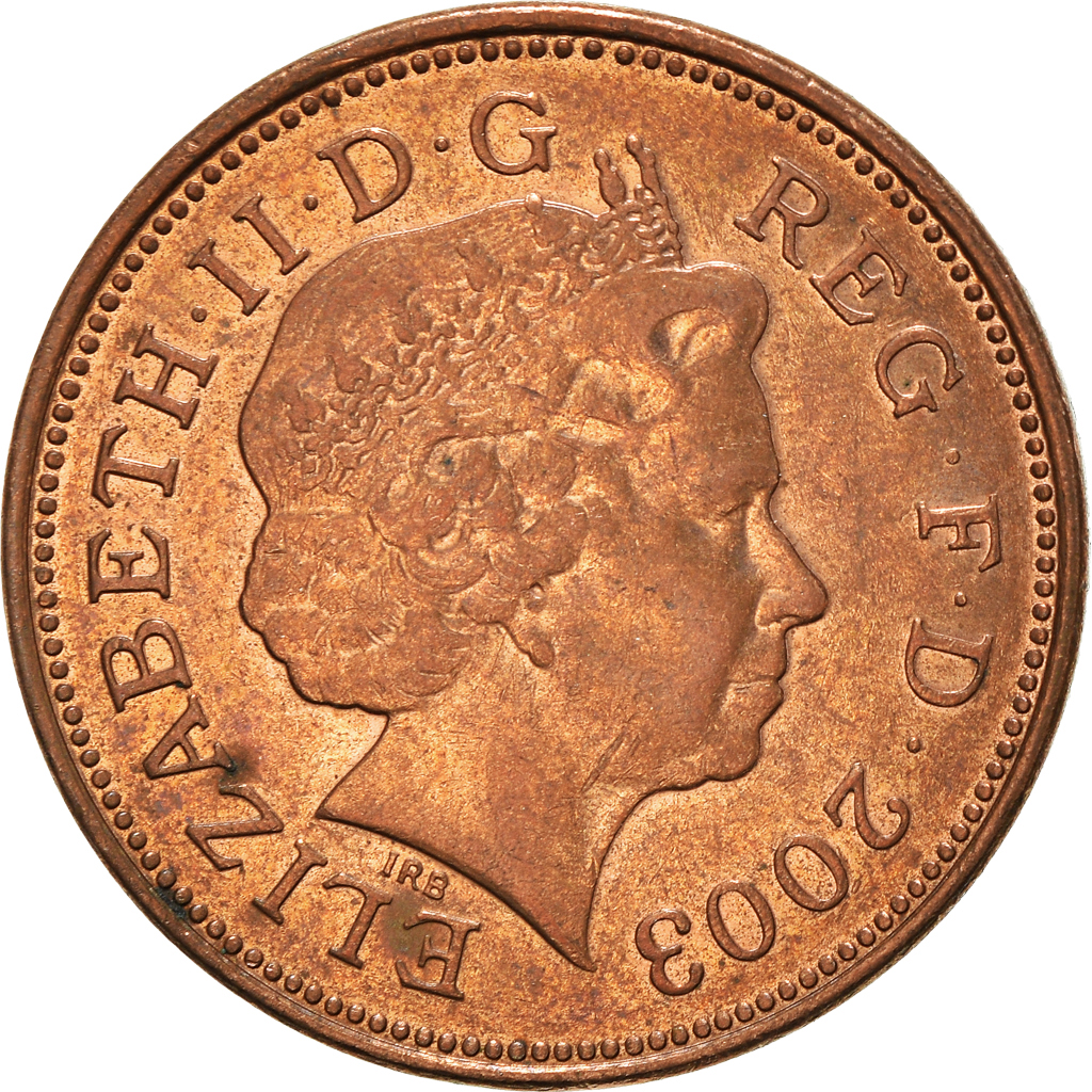 Moneda, Gran Bretaña, 2 Pence, 2003