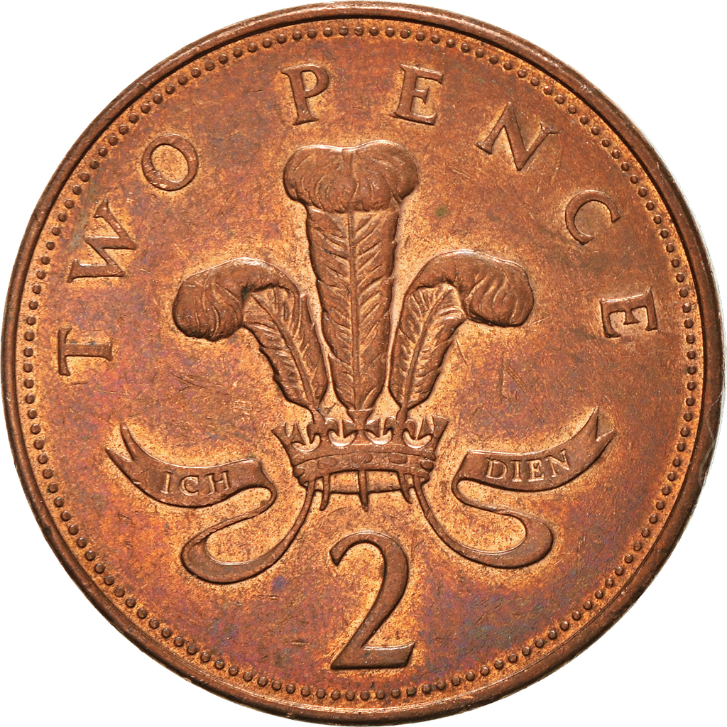 Moneda, Gran Bretaña, 2 Pence, 2003
