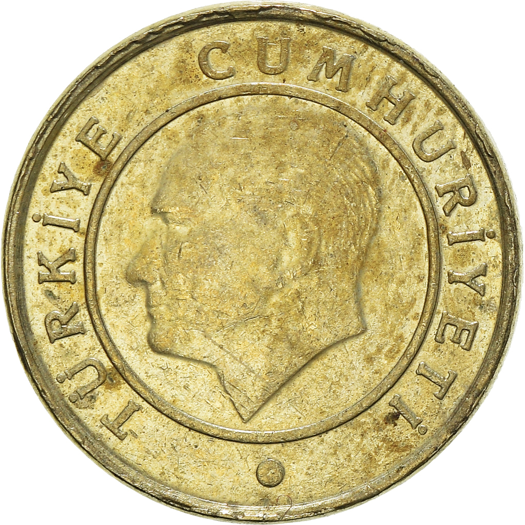 Moneda, Turquía, 5 Kurus, 2011