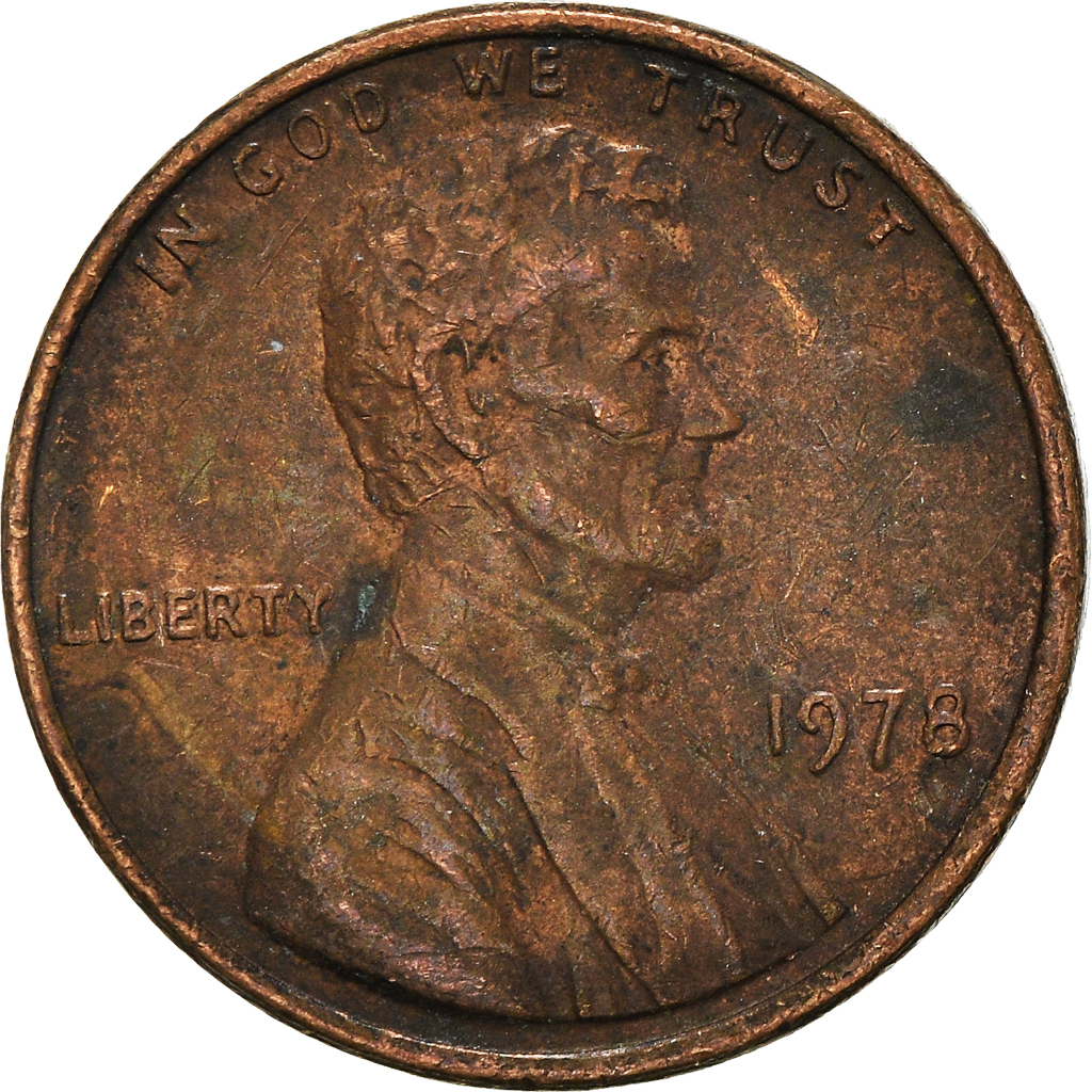 Moneda, Estados Unidos, Cent, 1978