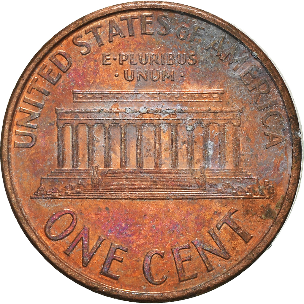 Moneda, Estados Unidos, Cent, 1993