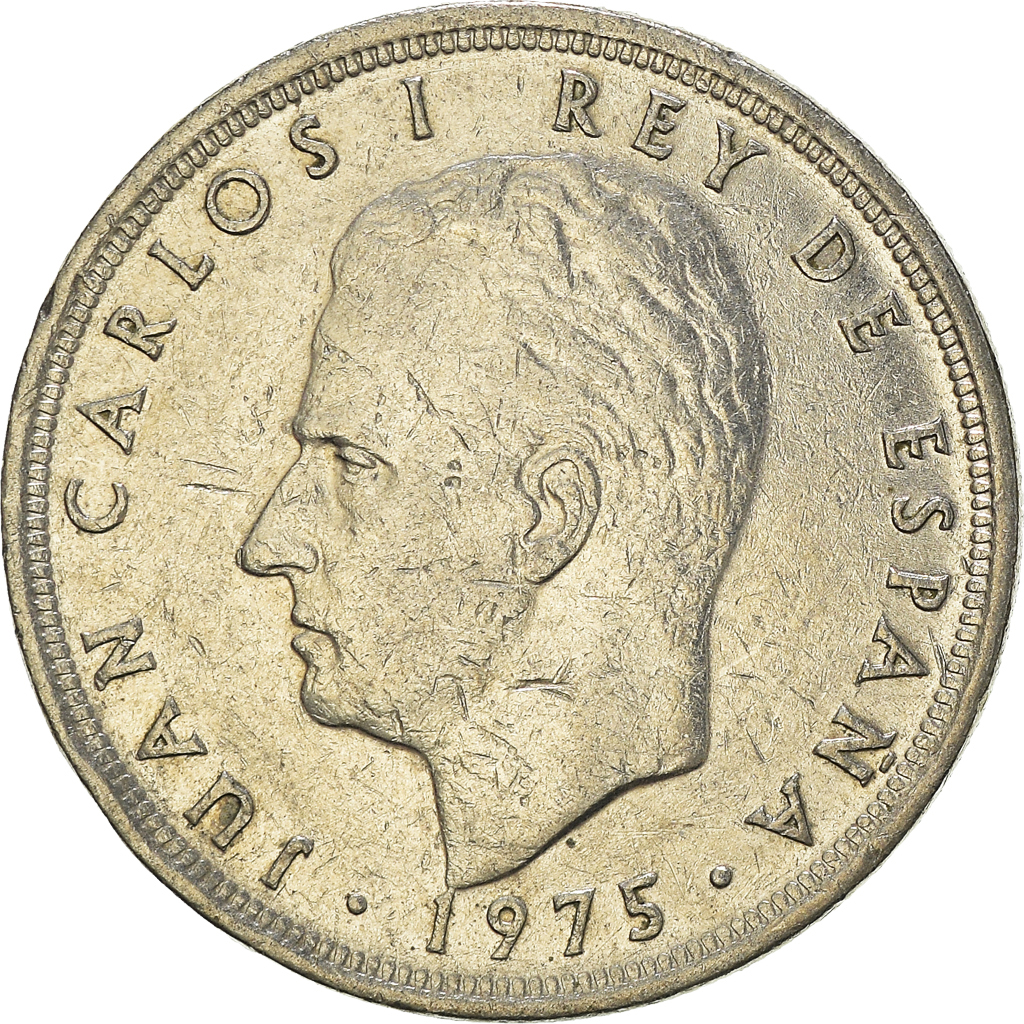 Moneda, España, 5 Pesetas, 1975 (79)